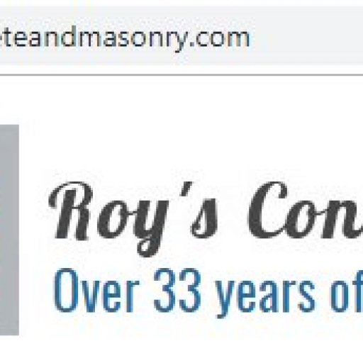 call-us-today-for-help-roysconcreteandmasonry-com-website-not-secure