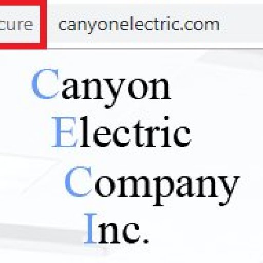 call-us-today-for-help-canyonelectric-com-website-not-secure