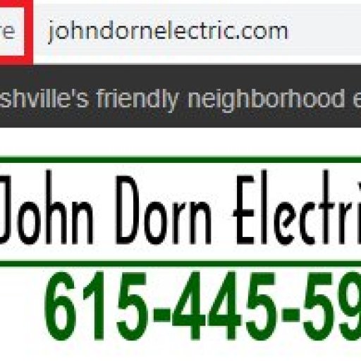 call-us-today-for-help-johndornelectric-com-website-not-secure