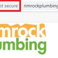 call-us-today-for-help-rimrockplumbing-com-website-not-secure