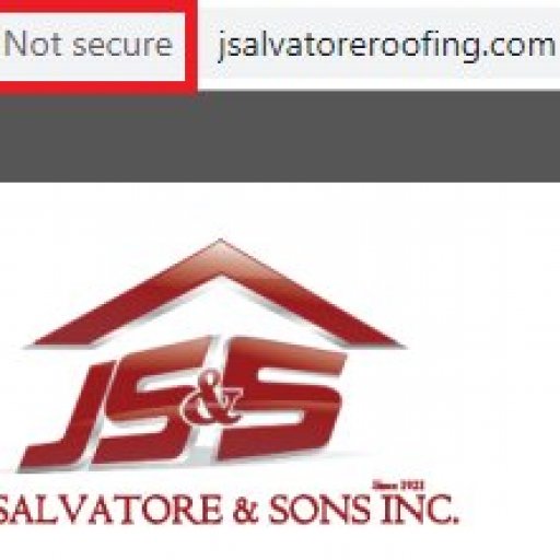 call-us-today-for-help-jsalvatoreroofing-com-website-not-secure