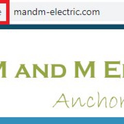 call-us-today-for-help-mandm-electric-com-website-not-secure