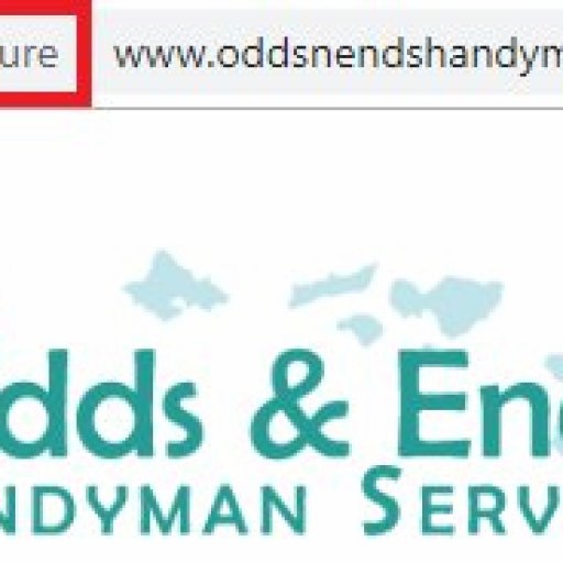 call-us-today-for-help-oddsnendshandyman-com-website-not-secure